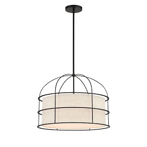 Gateway Park - 5 Light Convertible Pendant-15 Inches Tall and 20 Inches Wide - 1293064