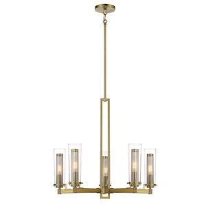 Emmerham - 5 Light Chandelier-23.75 Inches Tall and 26 Inches Wide - 1292921