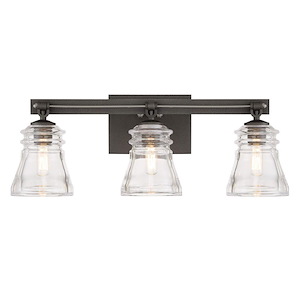 Graham Avenue - 3 Light Bath Vanity-8.5 Inches Tall and 22 Inches Wide - 1261034