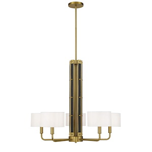 Chelsea - 5 Light Chandelier-26 Inches Tall and 30 Inches Wide - 1261279