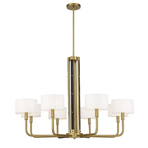 Chelsea - 8 Light Chandelier-28 Inches Tall and 40 Inches Wide - 1257305