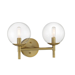 Auresa - 2 Light Bath Vanity-9.38 Inches Tall and 15.75 Inches Wide - 1258292