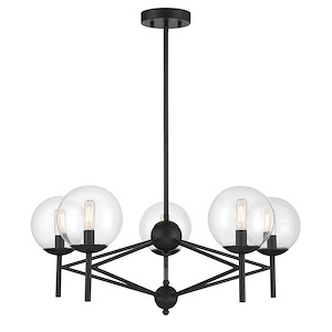 Auresa - 5 Light Chandelier-12 Inches Tall and 29 Inches Wide - 1293075