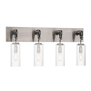 Pullman Junction - 4 Light Bath Vanity-12.75 Inches Tall and 29 Inches Wide - 1293025