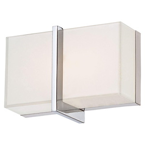 High Rise - 1 Light Transitional Bath Vanity in Transitional Style - 5.5 inches tall by 8.25 inches wide - 539057