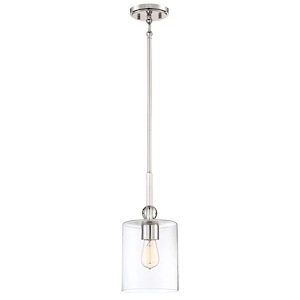 Studio 5 - 1 Light Mini Pendant in Transitional Style - 14.5 inches tall by 7 inches wide - 720982