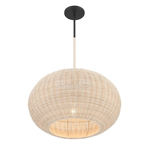 Modjeska - 1 Light Pendant-11.38 Inches Tall and 20.13 Inches Wide - 1293171