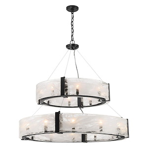 Cloud Break - 20 Light Pendant-35.25 Inches Tall and 40 Inches Wide - 1344377