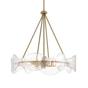 Elora - 6 Light Pendant-24.25 Inch Tall and 24 Inch Wide - 1375621