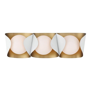Flare - 3 Light Bath Vanity-8 Inch Tall and 24 Inch Wide - 1375640