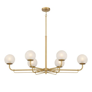 Whitehall - 6 Light Chandelier-21.5 Inch Tall and 22.25 Inch Wide - 1375650