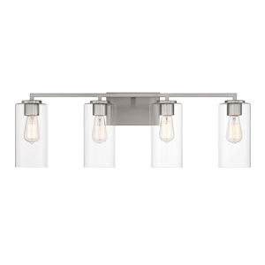 Acacia - 4 Light Bath Vanity-10.88 Inches Tall and 33.75 Inches Wide - 1293173
