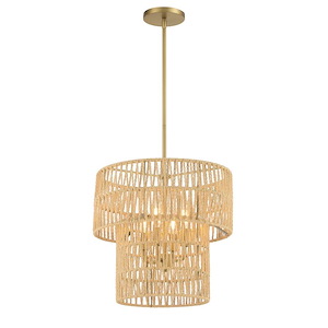 Bungalow Heaven - 4 Light Pendant - 1292936