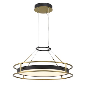 Levitation - 60W 1 LED Linear Pendant-11.63 Inches Tall and 25 Inches Wide - 1333105
