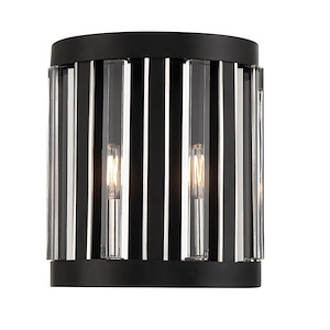 Majestic Splendor - 2 Light Wall Sconce-12 Inches Tall and 10.5 Inches Wide - 1258566