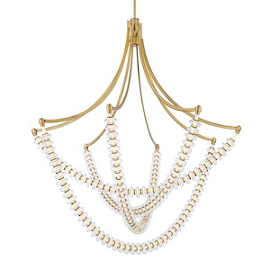 Pearl - 57W LED Chandelier-50.75 Inch Tall and 49.25 Inch Wide - 1375685