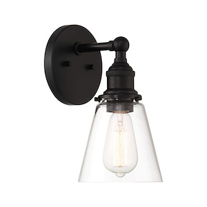 Barwell - 1 Light Wall Sconce-11.63 Inches Tall and 6 Inches Wide - 1344396