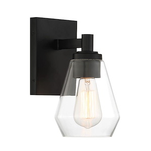 Clarity - 1 Light Bath Vanity-9.75 Inches Tall and 5.25 Inches Wide - 1333142