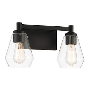 Clarity - 2 Light Bath Vanity-8.5 Inches Tall and 16 Inches Wide - 1333143
