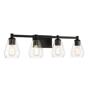 Clarity - 4 Light Bath Vanity-8.5 Inches Tall and 32 Inches Wide - 1333145