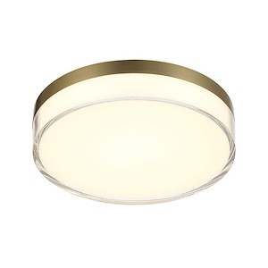 Vantage - 16W 1 LED Flush Mount-1.5 Inches Tall and 7 Inches Wide - 1333189