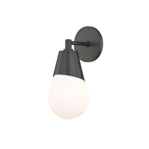 Cora-One Light Wall Sconce in Style-5 Inches Wide by 11.75 Inches High - 675094