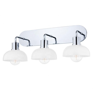 Kyla-3 Light Bath Bracket in Transitional Style-23 Inches Wide by 10.75 Inches High - 1040748