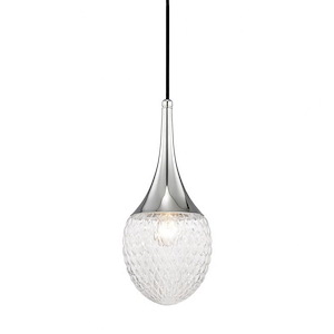 Bella - 1 Light Pendant-15.5 Inches Tall and 6.75 Inches Wide - 1346298