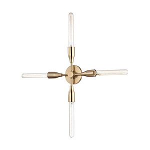 Tara-Four Light Wall Sconce in Style-29.75 Inches Wide by 3.75 Inches High - 675113