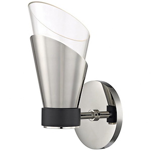 Angie - 1 Light Wall Sconce-10.75 Inches Tall and 4.5 Inches Wide - 675163
