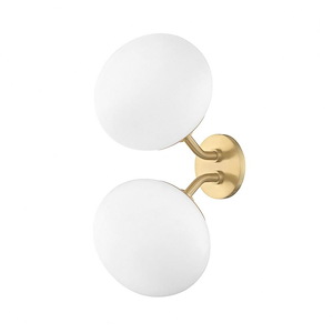 Estee-Two Light Wall Sconce in Style-8.25 Inches Wide by 17 Inches High - 675155