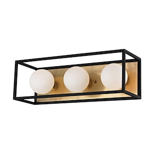Aira-12W 3 LED Bath Vanity in Style-15 Inches Wide by 5 Inches High - 675139