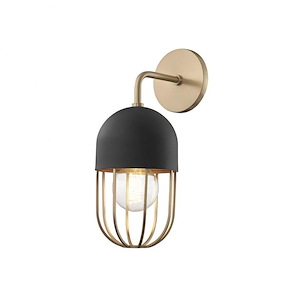 Haley-One Light Wall Sconce in Style-5.5 Inches Wide by 14 Inches High - 675134