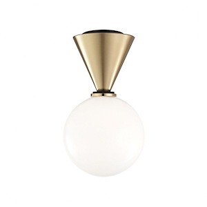 Piper-4W 1 LED Small Flush Mount in Style-7.5 Inches Wide by 13.25 Inches High - 675202