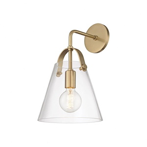 Karin-One Light Wall Sconce in Style-9 Inches Wide by 15.25 Inches High - 675191