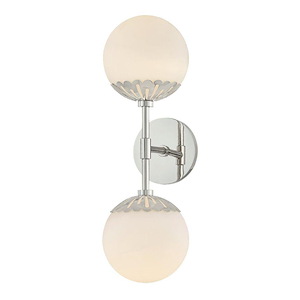 Paige - 2 Light Wall Sconce-18.5 Inch Tall and 6 Inch Wide - 1431633