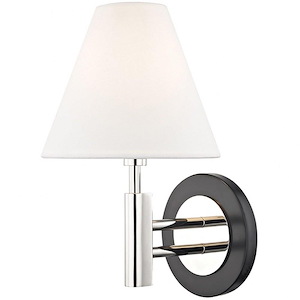 Robbie - 1 Light Wall Sconce-12 Inches Tall and 7.5 Inches Wide - 1346273