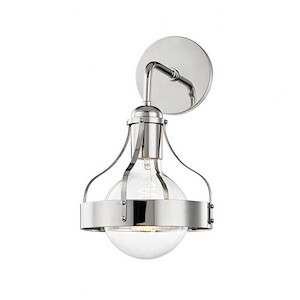 Violet - 1 Light Wall Sconce-13.5 Inches Tall and 7.5 Inches Wide - 1346346