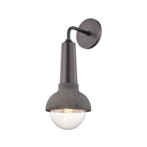 Macy-1-Light Wall Sconce in Style-6 Inches Wide by 17 Inches High - 865361