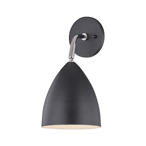 Gia - 1 Light Wall Sconce-12.5 Inches Tall and 6.25 Inches Wide - 1346349