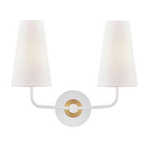 Merri-2-Light Wall Sconce in Style-20.5 Inches Wide by 25.5 Inches High - 865375