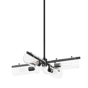 Ariel - 4 Light Chandelier In Thoughtful Simplicity Style-9.5 Inches Tall and 30 Inches Wide - 1099718