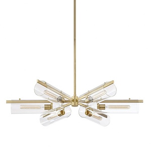 Ariel-Six Light Chandelier-40 Inches Wide - 886438