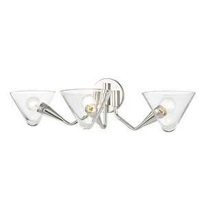 Isabella-Three Light Wall Sconce in Style-24 Inches Wide by 7.25 Inches High - 886442