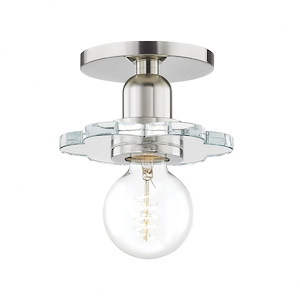 Alexa-One Light Wall Sconce in Style-6 Inches Wide by 6 Inches High - 886473