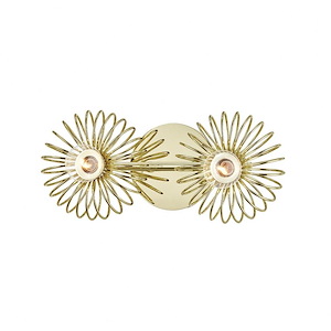 Serena-Two Light Bath Bracket in Style-10.5 Inches Wide by 5.75 Inches High - 886480