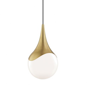 Ariana-One Light Large Pendant in Style-10.5 Inches Wide by 19.25 Inches High - 886490