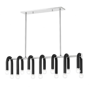 Whit-14 Light Island in Modern Style-37.75 Inches Wide by 11 Inches High - 979952