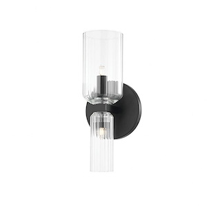 Tabitha - 2 Light Bath Vanity In Luxe Elegance Style-10.25 Inches Tall and 4.75 Inches Wide - 1099806