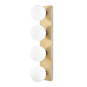 Aspyn-16W 4 LED Bath Bracket in Modern Style-24.75 Inches Wide by 7 Inches High - 931033